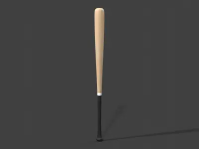Baseball Bat 3D model 19