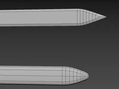 Kirito Elucidator Sword Art Online Low-poly 3D model