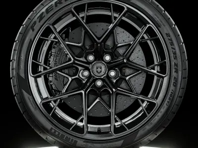 Pirelli Corsa PZC4 275 35 R20 3D model