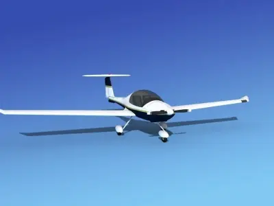 Daimond DA-20 Katana V06 3D model