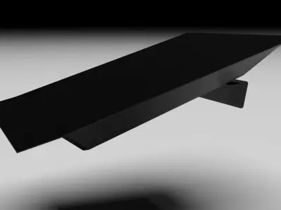 Car Front Mirror 3D model