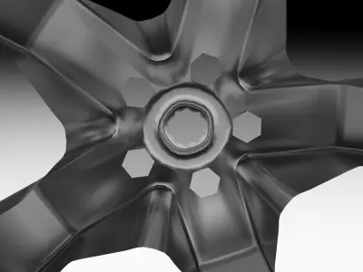 Car Rim 3D model