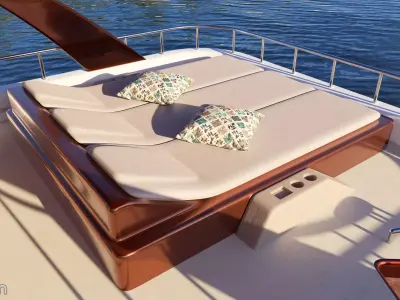 Sunbed 3D model