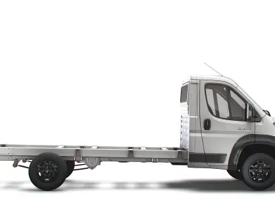 RAM Promaster Chassis Truck Single Cab 4035 WB XL 2023 3D model