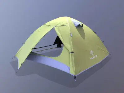 Camping Tent 3D model