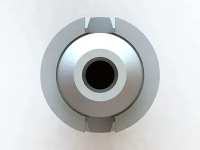 Mandril Mandrel dia 2 5-8 x 155 3D model