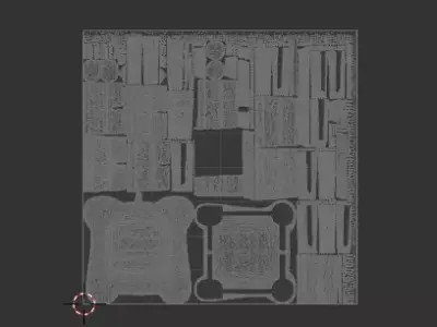 Traditional Fort 3D Model 3D model