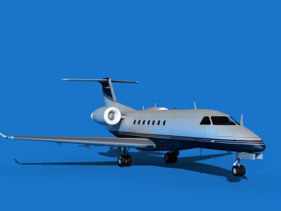 Embraer Praetor 600 V02 3D model