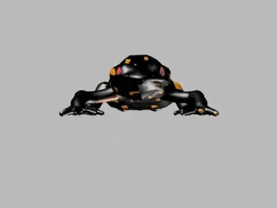 LIZARD LOW POLY 3D model