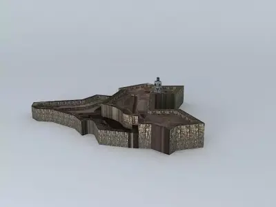 Castillo San Felipe del Morro Free 3D model