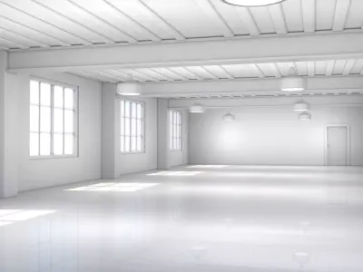 Loft Office 3D model