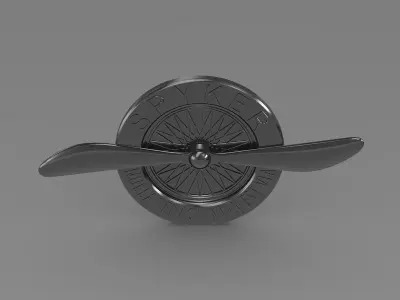 Spyker logo Free 3D model