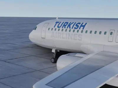 PACK Airbus A320-200 multi Livery Low-poly 3D model