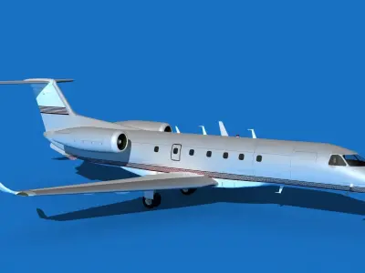 Embraer Legacy500 V03 3D model