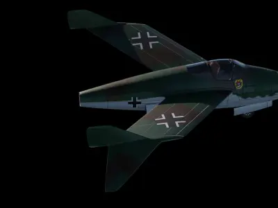 Blohm und Voss BV 121 3D model