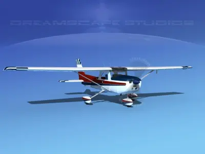 Cessna 150 Aerobat V05 3D model
