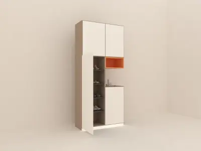 shoe cabinet Free 3D model purchase