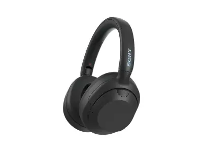 Sony Ult Wear Headphones Black Low-poly 3D model