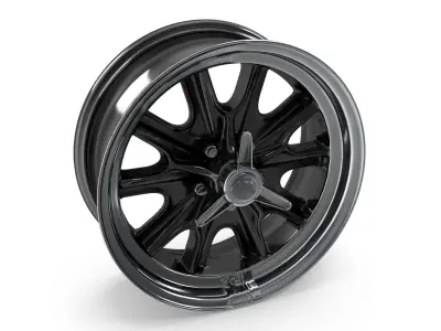 Legendary Wheel Co HB45 Alloy Wheel 17x7 CharcoalMachined  3D model