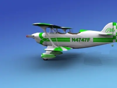 Pitts Special 3D model