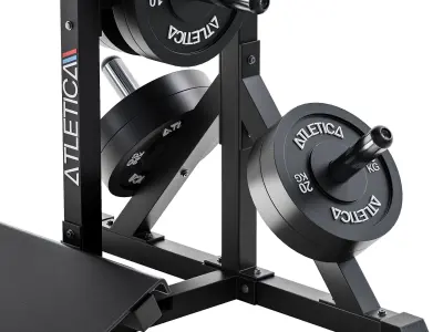 HyperSquat Kniebeuge und Wadenmaschine 3D model