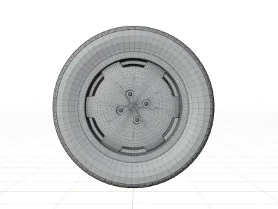 Audi 80 B3 1986 Wheel 3D model