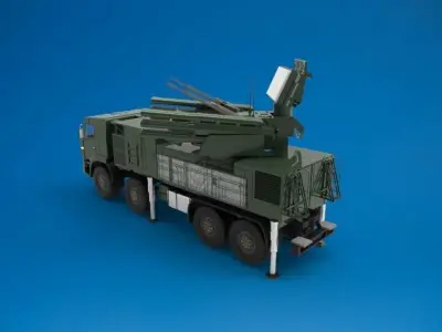 Pantsir S1 3D model