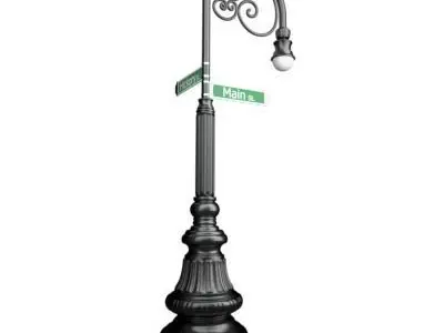 Street Lamp 2 3D model