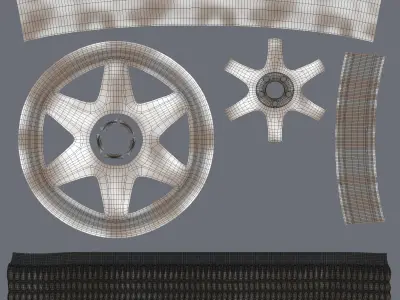 RimCar02 tyres 3D model