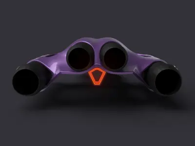 Racing Spaceship Arcturus 3D model