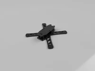 Racing FPV Drone Frame 3D Printing 3D print model