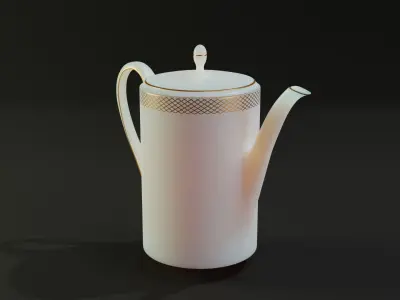 Teapot coffee pot Free 3D model