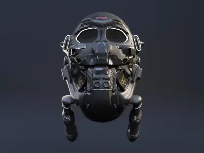 Special Military Helmet 3D model