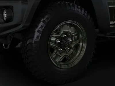Suzuki Jimny Sierra JL 2019 wheel 3D model