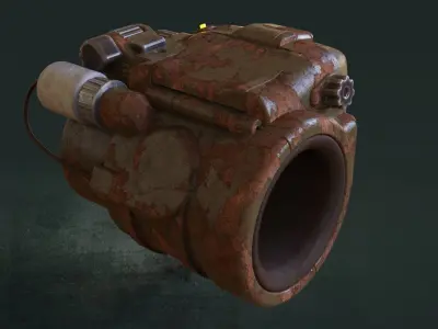 Pip Boy - Fallout 3D model