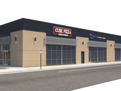 Retail-114 Retail Stores 3D model