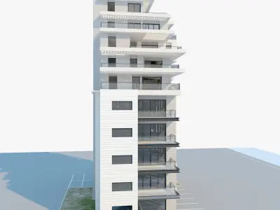 Building Amir 3D model