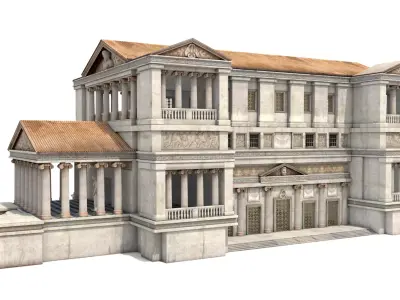 Classic building 3D model