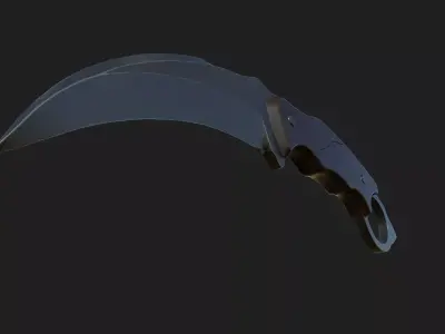 Karambit Knife - Game Ready - 4K PBR Low-poly 3D model