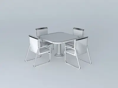 Hindenburg lounge set Free 3D model purchase