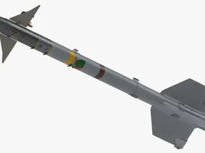 AIM-9 Sidewinder 3D model