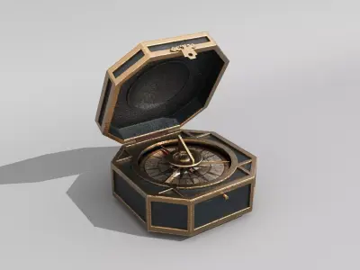 Jack Sparrow Compass 3D model