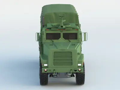 MTVR MK23 Standard Military Truck 3D model