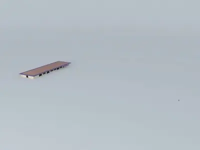 Unsri engineering faculty building h Free 3D model