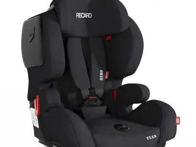 Recaro Baby Car seat 3D model