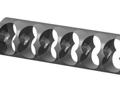 KSUZ M Suppressor based monocore Free 3D model