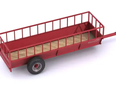 Agricultural Feed Trailers FT-15 3D model