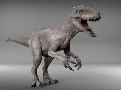 Indominus Rex 3D Irex Dinosaur 3D model