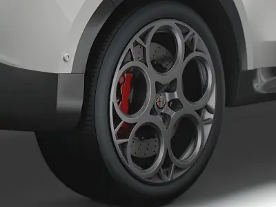 Alfa Romeo Tonale Veloce 965 2022 wheel 3D model