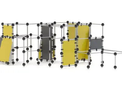 Lappset Spider Cage L Free low-poly 3D model